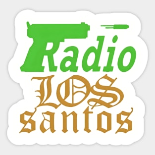 Radio Los Santos Sticker